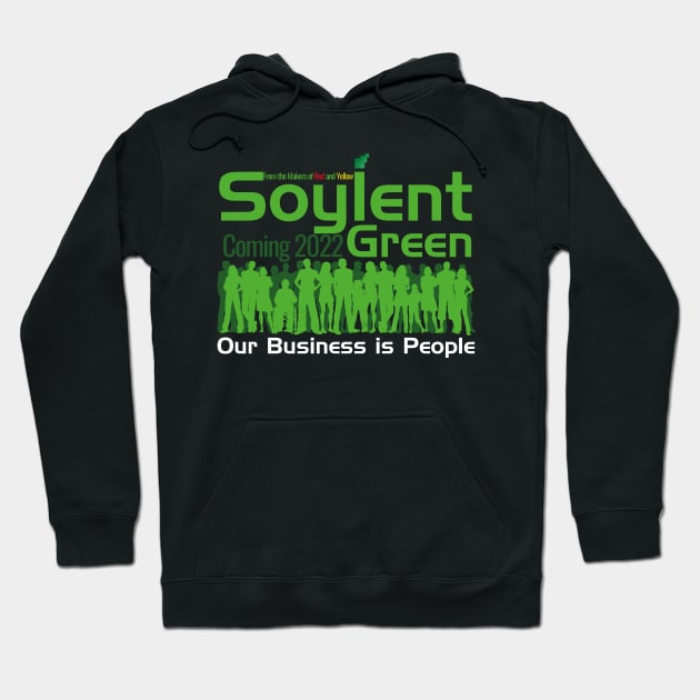 Soylent Green is People Hoodie by Meta Cortex